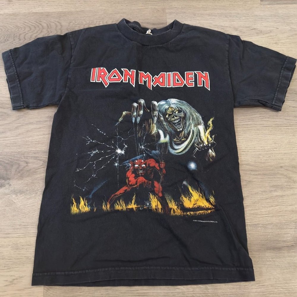 Rare Iron‎ Maiden 666 The Number Of The Beast 2004 Tour Concert T shirt Size S